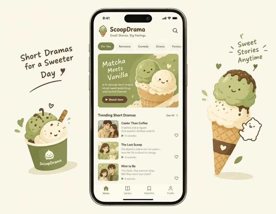 红果魔改短剧 APP 界面展示